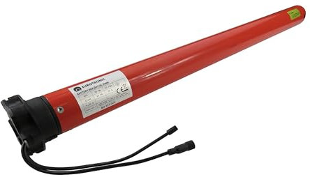 Motore per tapparelle Wi-Fi, a energia solare, con batteria integrata e telecomando per asse da 60 mm, vari modelli e azionamenti (motore Wifi con telecomando) (motore solare con batteria e Wifi)