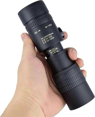 Jumelles puissantes Portables Zoom HD 10-300X, Lunettes de Vision Nocturne, télescope monoculaire Professionnel à Longue portée