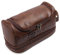 Trousse de Toilette Homme Personnalisée en Cuir PU – Grande Trousse Maquillage Voyage Cadeau Fête des Pères Anniversaire Noël pour Papa Grand-Père Futur Papa avec Noms Gravés (Style 2, 2 Names)