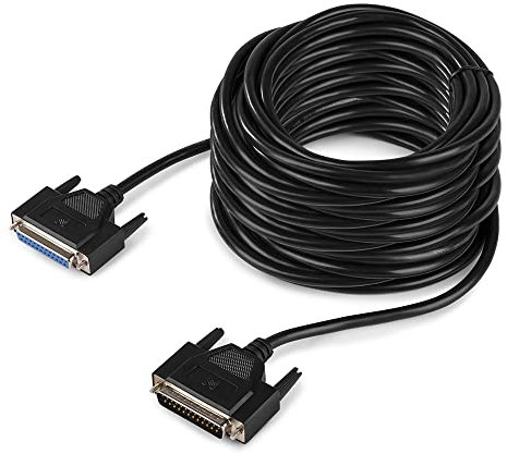 beamz ILDA Laser Cable 20m - Signal Transfer for Laser Light Systems, Durable Construction, Reliable Connection, Flexible 20-Metre Length for Laser Shows, DMX and ILDA Compatible