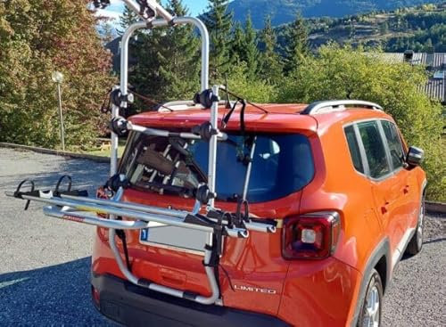 jp1801 K3 Porte-vélo Coffre arrière en Aluminium pour Voiture Renegade/Compass