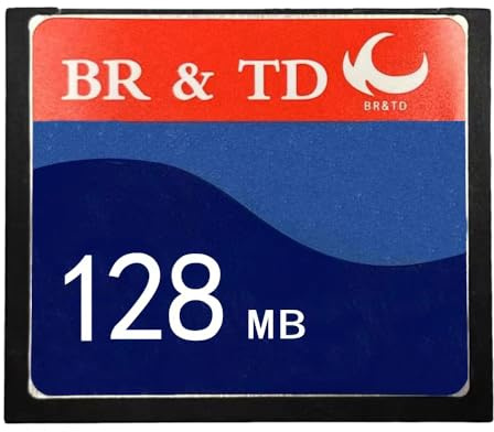 Carte compacte de mémoire Flash br & TD ogrinal Carte d'appareil Photo 128MB