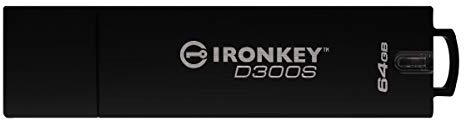 Kingston IronKey D300S Clé USB Chiffrée 64GB - Certifiée FIPS 140-2 Niveau 3- IKD300S/64GB