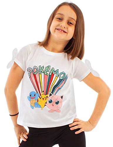 Pokemon Pikachu and Characters Girl's T-Shirt