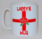 Personalised England Rugby Rose Flag Ceramic Mug Great Gift