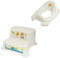 KiNDERWELT Töpfchen Set - für Kleinkinder, WC Aufsatz, Hocker (2er Set mit 2-stufigem Hocker)