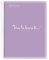 Miquelrius - Notizbuch A4 Notebook Emotions, 120 Blatt 90 g/m², Raster 5 x 5 mm, 5 Farbige Streifen, Mikroperforierte Spirale, Polypropyleneinband, Lavendel