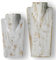 ART-CRAFT Halskettenständer Schmuckständer Halskettendisplay Schmuckbüste aus Holz White-wash 2er Set 20 und 30 cm