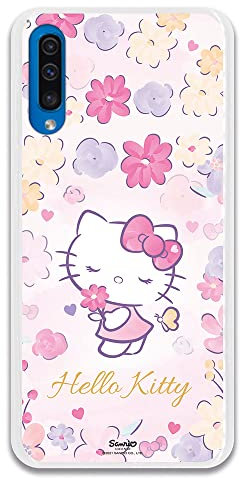 Personalaizer Original-Schutzhülle für Samsung Galaxy A50 - A50s - A30s - Hello Kitty Delicate Flower