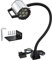 Led arbeitsleuchte schwanenhals Magnetisches Licht Led IP66 Waterproof Flexible Gooseneck Light 900 Lumen 120 Volt Fixed with Screws Industrial Lighting Work Lamp for Machine Tools and Lathe