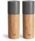 SPRINGLANE Salz & Pfeffermühle 2er Set aus Buchenholz & Beton, Gewürzmühle, Chilimühle, Verstellbares Keramikmahlwerk, Unbefüllt, Skandinavisches Design
