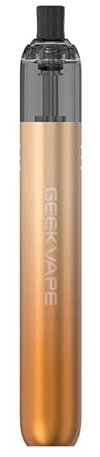 Original GeekVape Wenax M1 Kit 800mAh Battery Vape Fit 0.8ohm 1.0ohm Cartridge MTL Vaporizer Niente nicotina (WENAX M1 1.2Ω Kit Gradient Gold)