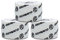 Rehband rutschfestes Hook Grip Tape 4,5 m, Daumentape für Crossfit, Powerlifting & Gewichtheben,100% Baumwolle, Farbe:Weiss - 38 mm, Größe:6 Rollen