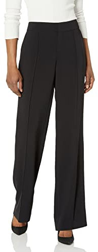 KARL LAGERFELD Damen Everyday Suiting Soft Pant Kompressionshose, Schwarz, 36