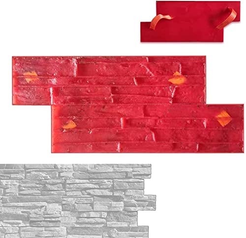 Realistische Steintextur, Stromatolit-Betonformen, Betonstrukturmatte, Beton, nahtlose Stempelmatte, Polyurethan, Steinwand, Textur, Haut, Beton, Stempelmatte, Outdoor, Landschaftsbau, Steinformen