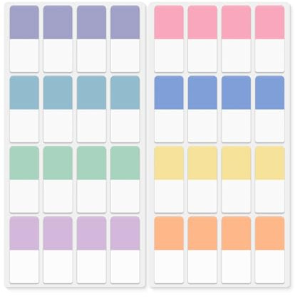 Mr. Pen- Sticky Index Tabs, 480 Pcs, Pastel Sticky Tabs for Notebooks