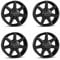 4x Borbet Felgen Alufelgen CWE 8x17 ET35 6x139,7 black matt kompatibel mit Ford Ranger