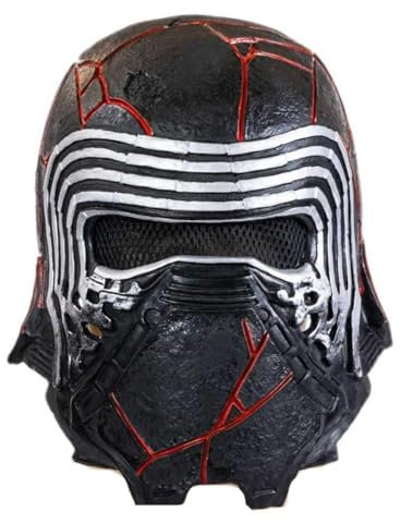 Applysu Kylo Ren Maske Deluxe Black Series Kylo Ren Helm Kostüm Halloween Maskerade Death Troopers Cosplay Requisiten