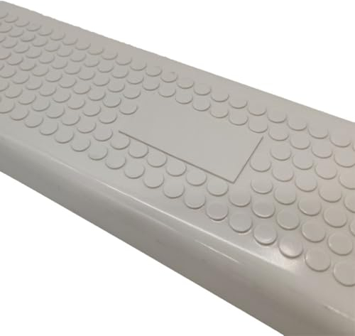 Alanmoship Escalones de repuesto para escalera de piscina, peldaños antideslizantes de 49 cm, accesorios de piscina para la mayoría de escaleras sobre el suelo y en el suelo
