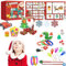 Weihnachts-Adventskalender-Spielzeug - Adventskalender 24 Tage voller Spaß | Sicherer und harmloser Fidget-Adventskalender für und Mädchen
