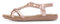 Lilley Candace Girls Rose Gold Diamante Sandal - Size 5 UK - Gold