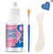 Fray Check, Fray Stop for Fabric, Fray Stop, Glue for Fabric Hems & Seams Reinforcement, Material Glue for fabric, Washable Clothing Glues for Clothes Repairs-30ML