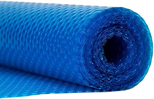 IEOWY Couverture Solaire rectangulaire pour Piscine, Couverture Flottante chauffante à Bulles pour piscines creusées, spas, jacuzzis, Protection étanche à la poussière (4 m x 8 m)