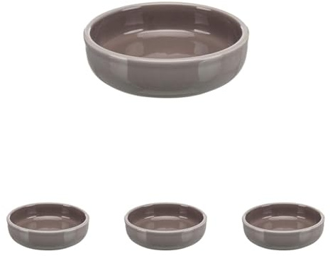 TRIXIE Feeder Katzen Rassen Kurznase Keramik 0,3l / ø15cm Katze (Packung mit 4)