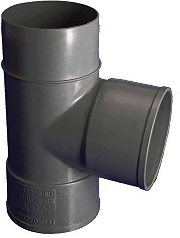 Hidrotecnoagua accesorios de pvc - Derivación macho-hembra 87º diámetro 110