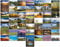 Landschaften Postkarten - 50 verschiedene Postkarten