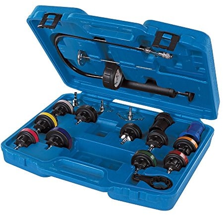 Silverline Radiator Pressure Test Kit 18pce (647951)