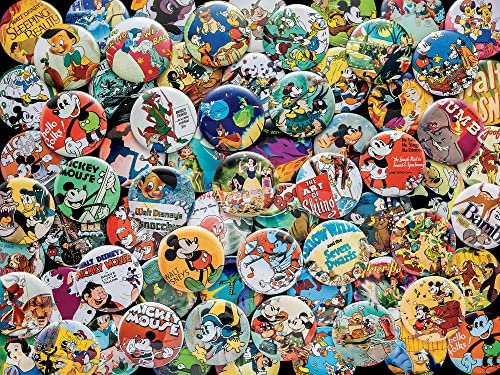 Ceaco Disney Collection - Vintage Buttons Jigsaw Puzzle - 750 Pieces