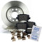 BREMSSCHEIBEN + BREMSBELÄGE HINTEN KOMPLETTSET BREMSENKIT BREMSE HINTERACHSE