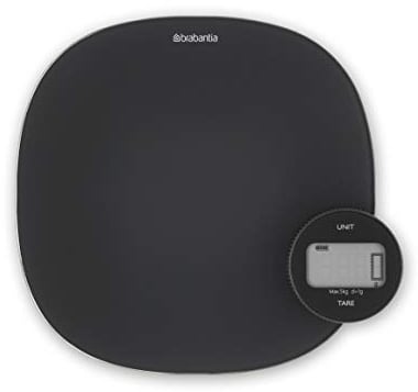 Brabantia Tasty+ Báscula de Cocina Digital, Dark Grey