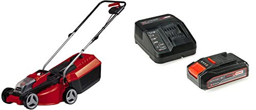 Einhell GE-CM 18/30 LI – Solo 34.131.57 Tagliaerba a spingere elettrico senza fili taglio 30 cm + 2,5 Ah Power X-Change Batteria