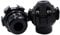 Motorrad Anti-Crash Rahmen Sliders, Asudaro 1 Paar Universal Motorrad Sturzschutz Motorrad Rahmen Schieberegler Protektoren Sturzpad Motorrad CNC Aluminiumrahmen Slider Verkleidungs ​​Guar,Schwarz