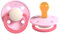 Rebael Fashion Schnuller | Naturkautschuk/Latex | Hergestellt in Dänemark | BPA-Frei | Sauger in Kirschform | Rising Pearly Lobster, Größe 2 (6+ Monate)