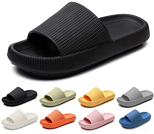 MEIION Cozyslides Original Herren Damen Unisex Hausschuhe Eva Super weiche rutschfeste Badeschuhe Sommer