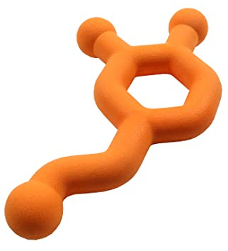 EBI, Dawg Science Hundespielzeug S – 25,5 x 16 x 2,5 cm, Orange, Spielzeug, Orange Hund