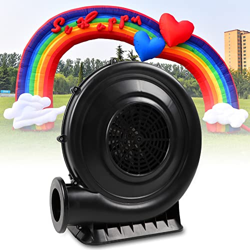 220V Dauergebläse für aufblasbare Spielzeuge Gebläse Hüpfburg Pumpe Hochdruckgebläse Radialventilator (250W)