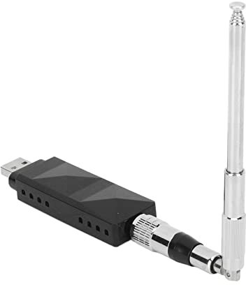 Tragbarer AIS Empfänger,Zweikanal AIS Empfänger USB Ausgang mit Faltbar Antenne für den Einsatz auf Booten oder auf See,USB Ausgang, SMA Anschluss,162,025 MHz und 161,975 MHz