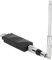 Tragbarer AIS Empfänger,Zweikanal AIS Empfänger USB Ausgang mit Faltbar Antenne für den Einsatz auf Booten oder auf See,USB Ausgang, SMA Anschluss,162,025 MHz und 161,975 MHz