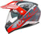Wulfsport OPTIMA Helmet Adult Motocross Helmet - Red L (59-60cm)