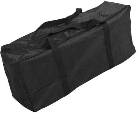 Fotostudioutrustning Stor Väska Väska med Handtag, för Ljusstativ Stativfotograferingssats, Dubbel Dragkedja, Oxfordduk (81 * 25 * 35 cm)
