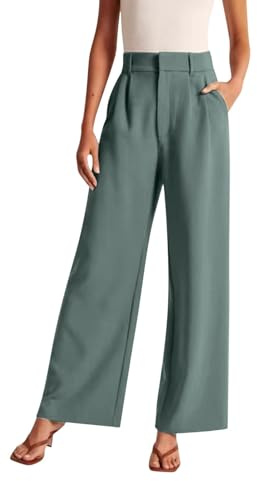 Cocila Pantalon Compatible with Moto Renforce Femmes d'été Taille Haute Pantalon Ample Jambe Large Pantalon Long Pantalon avec Poche Leggings Hiver Enfant