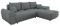 Mirjan24 Ecksofa Lonkor, Eckcouch mit Schlaffunktion Bettkasten L-Form, Universelle Ottomane, Sofa Couch Wohnlandschaft (Velo 635)
