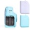 【2 PACK】 Camera Battery Door Cover Replacement For Instax Mini SE Camera Battery Side Cover Battery Cover Replacement Cover Camera Accessories (Blue+Purple)