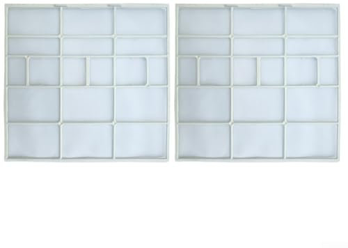 Filtre de climatisation pour protection efficace contre la poussière (29,5 x 28,5 cm)