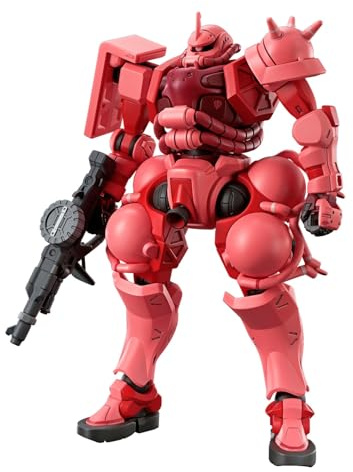 BANDAI Spirits Gundam GQuuuuuuuuuuuuX Char Exklusiver Zaku (GQ), Maßstab 1/144, farbcodiertes Kunststoffmodell
