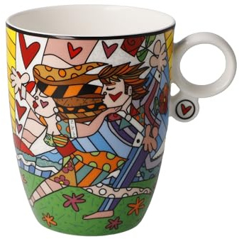 Goebel Künstlertasse Romero Britto Falling - Pop Art